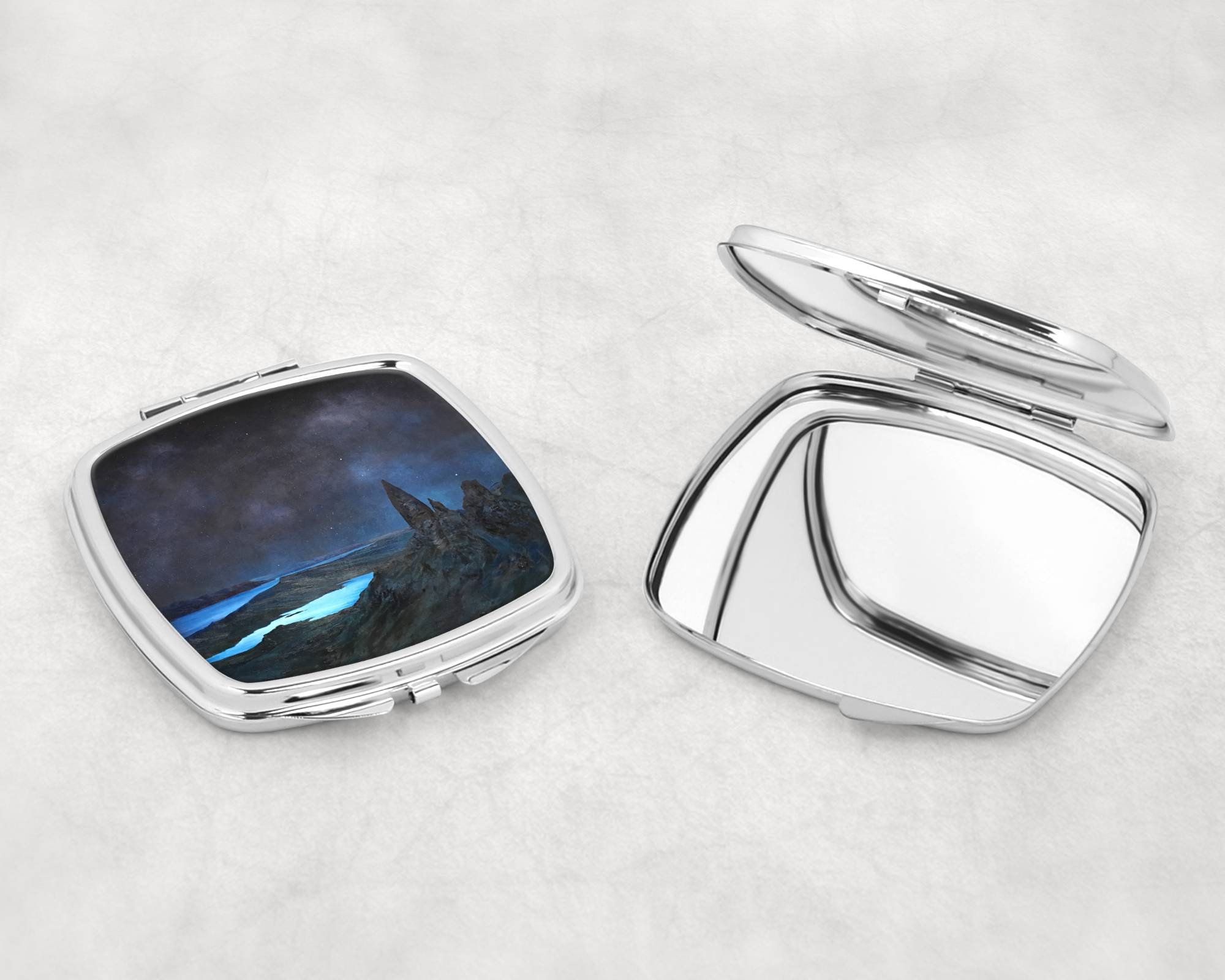 Storry Night Compact Mirror